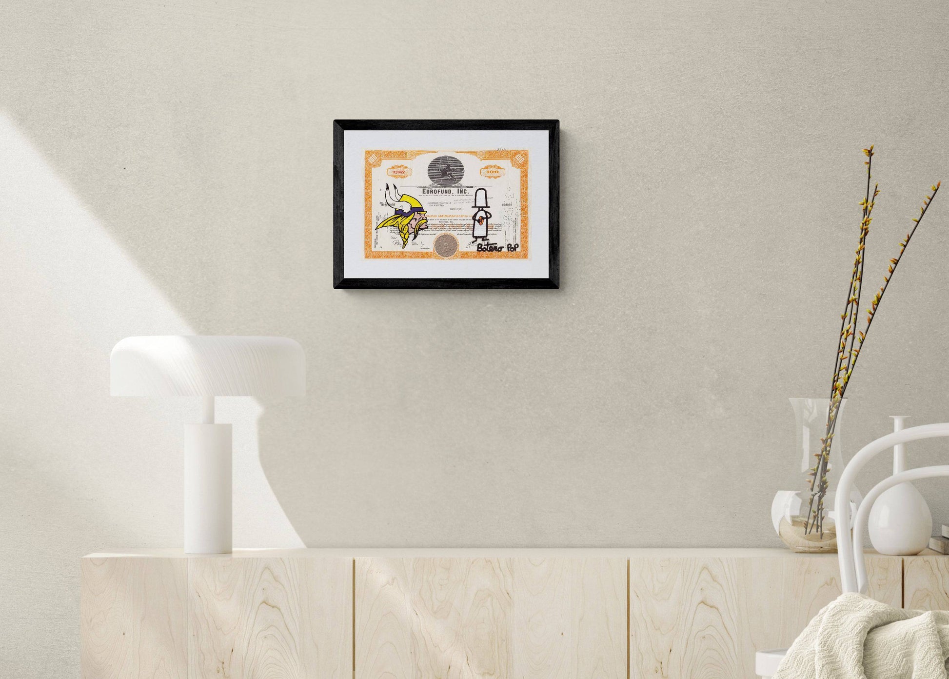 Minnesota Vikings by Botero Pop - Signature Fine Art