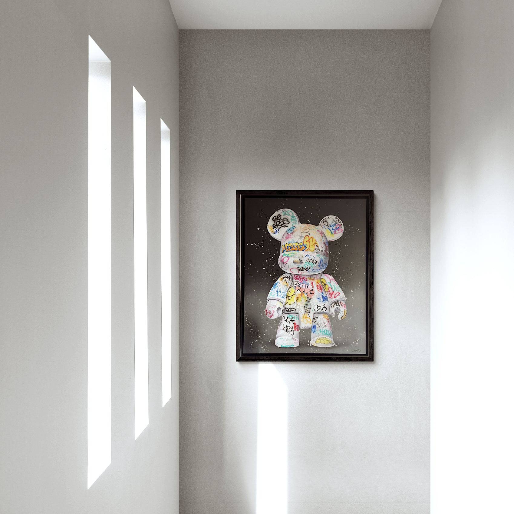 Vandalized Bear by Onemizer - Signature Fine Art