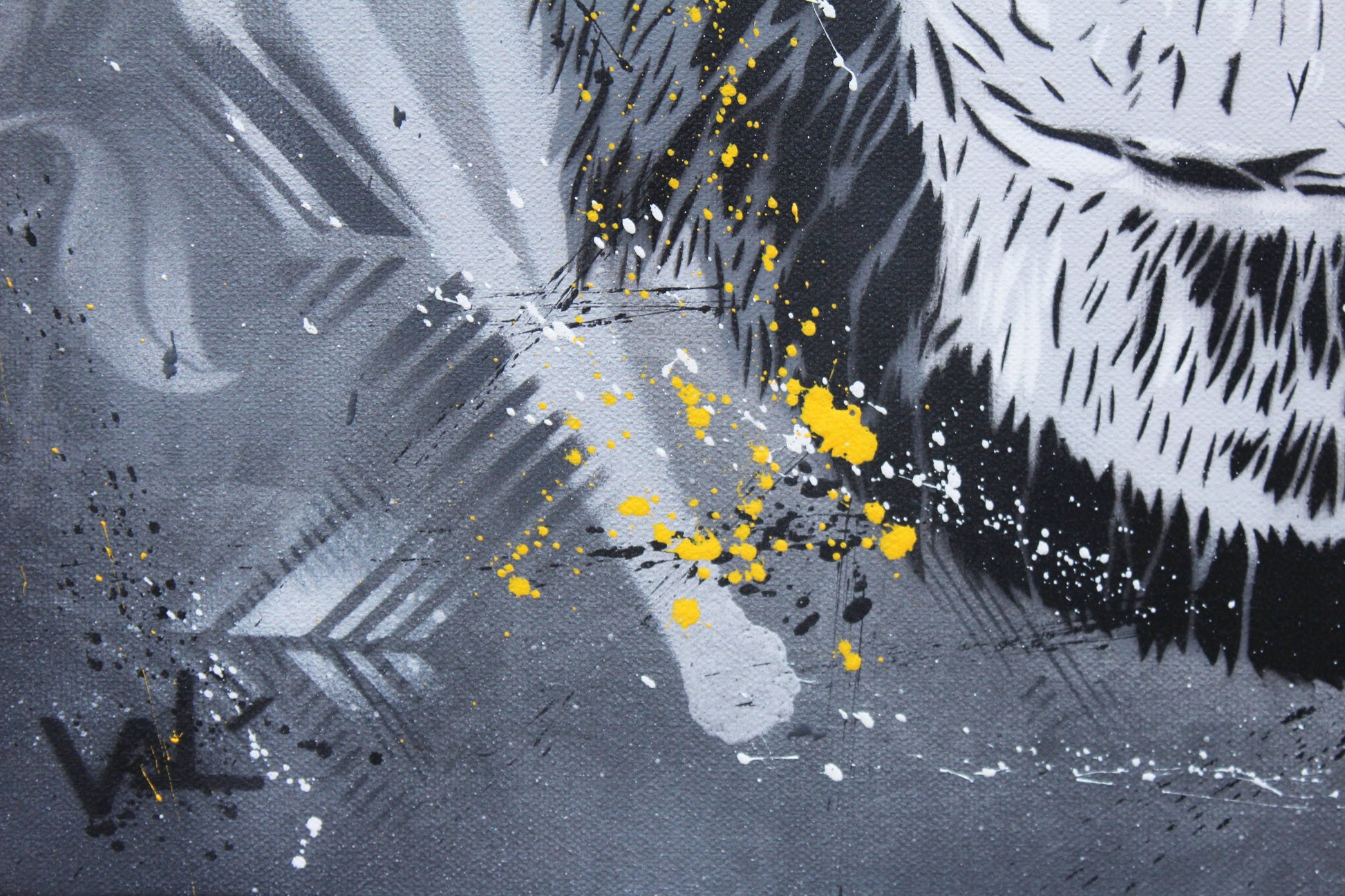 Three Wise Monkeys (Triptych) by Valé Stencil - Signature Fine Art