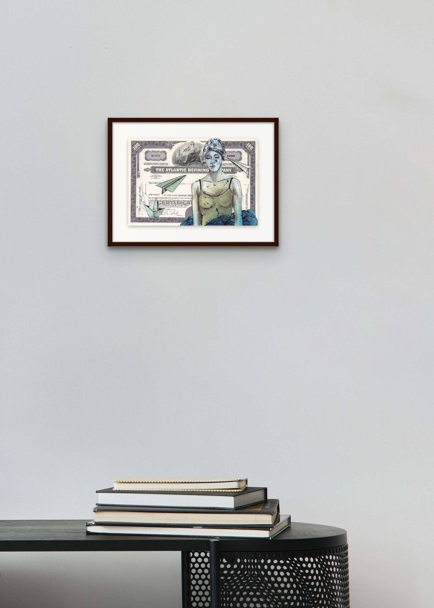 Gardez la tête hors de l'eau by Esboner - Signature Fine Art