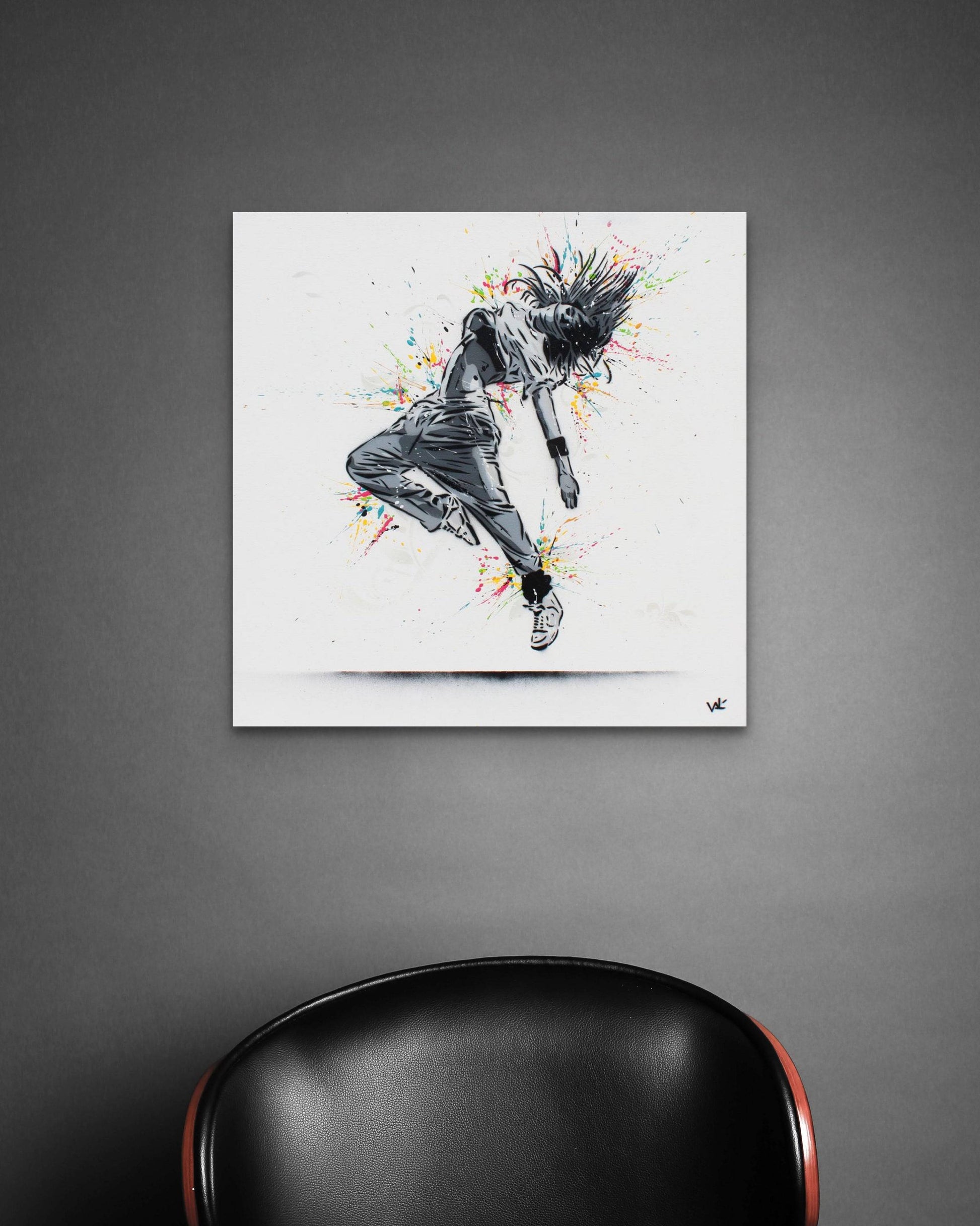B-Girl by Valé Stencil - Signature Fine Art