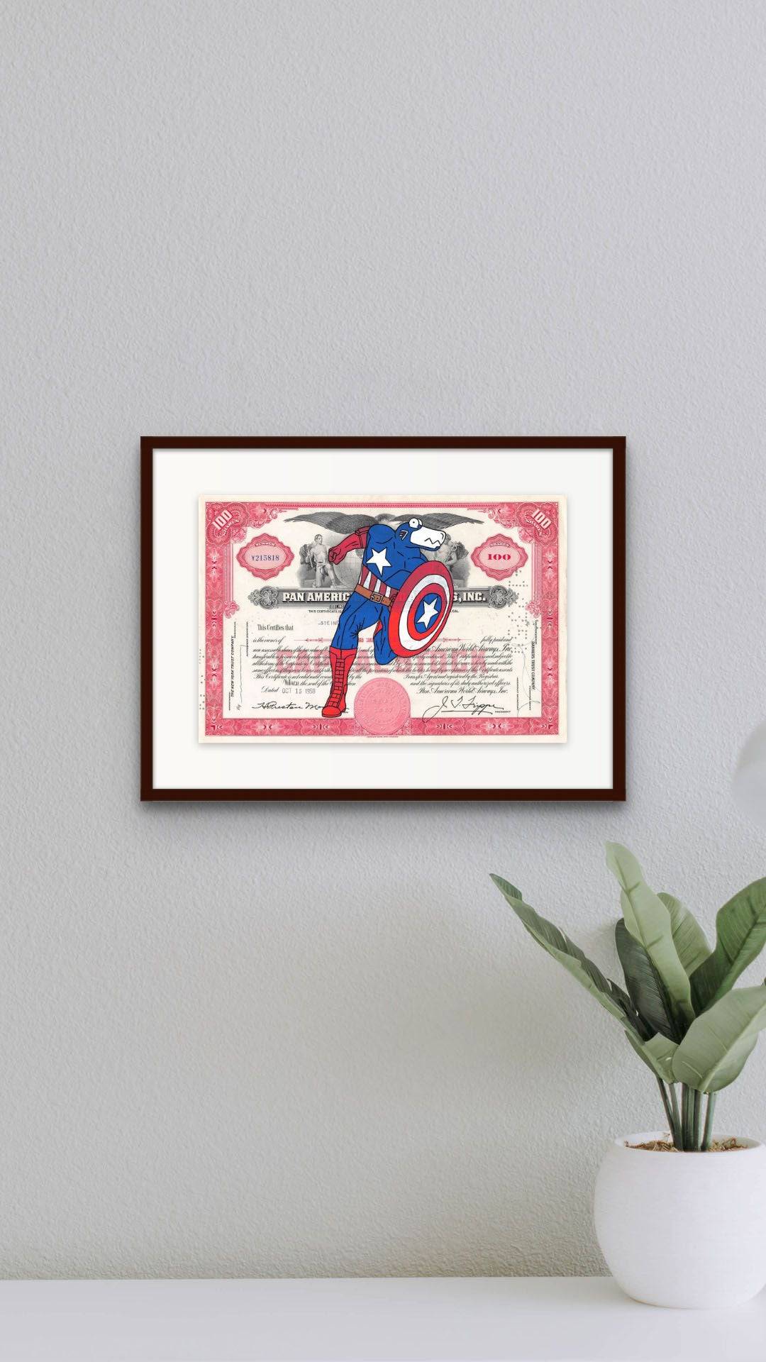 Captain Dino by Dinopak - Signature Fine Art