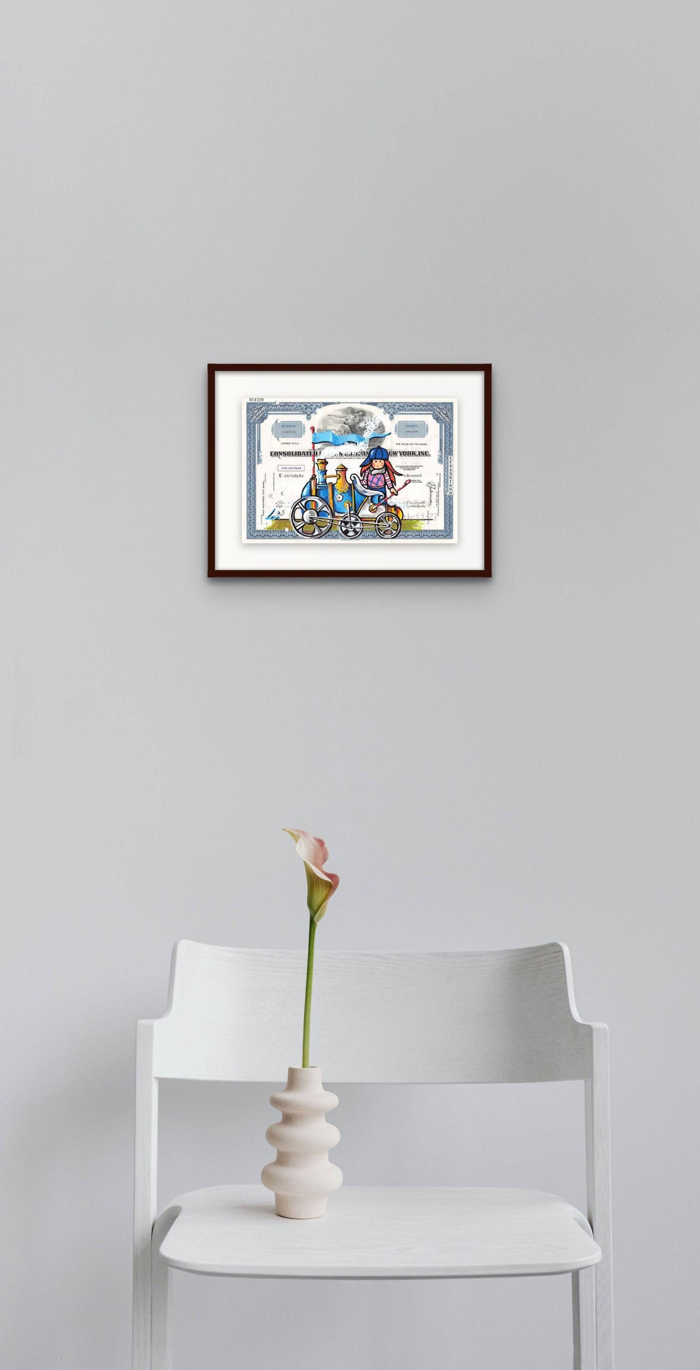 Dream Train by Tina Loiodice - Signature Fine Art