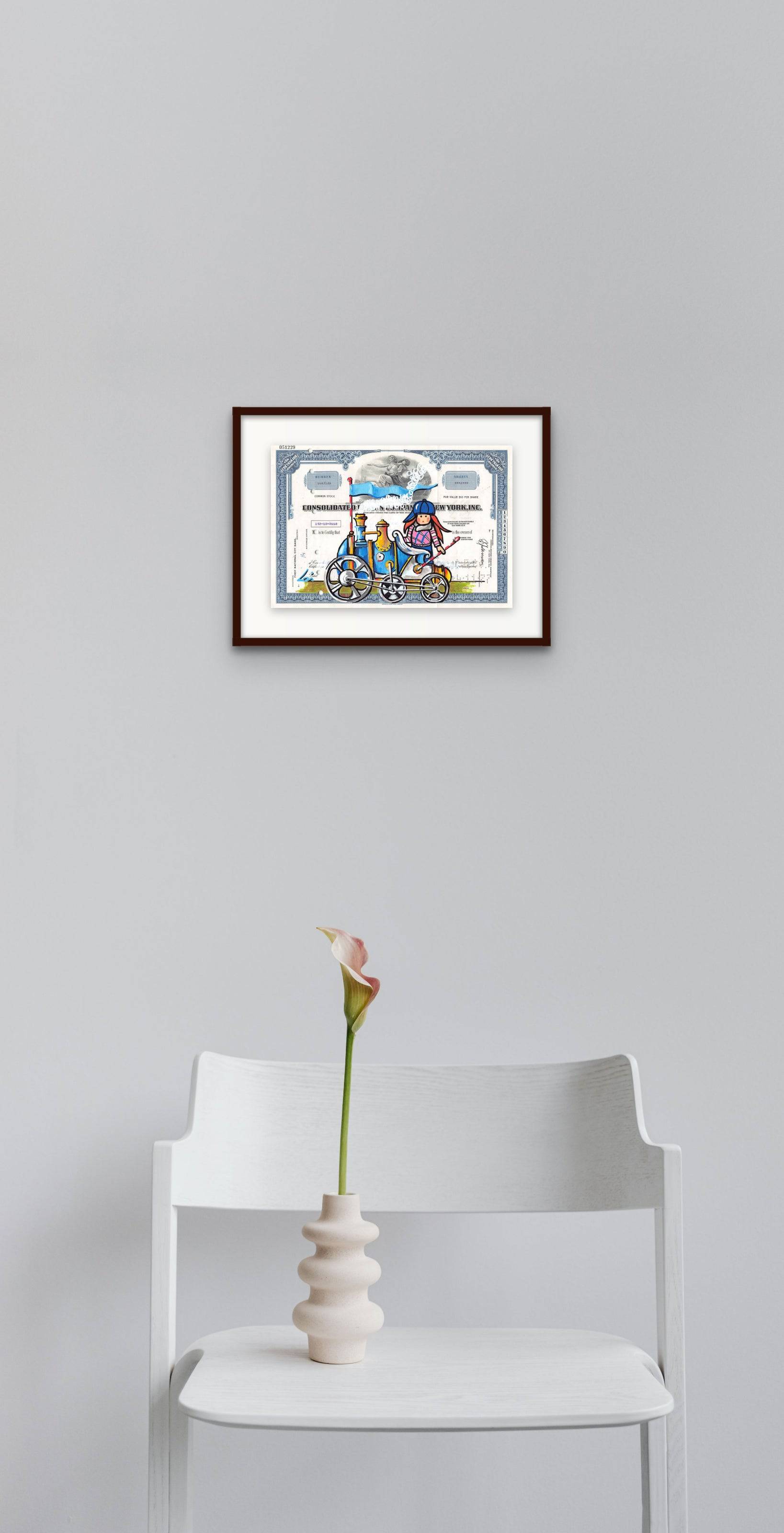 Dream Train by Tina Loiodice - Signature Fine Art