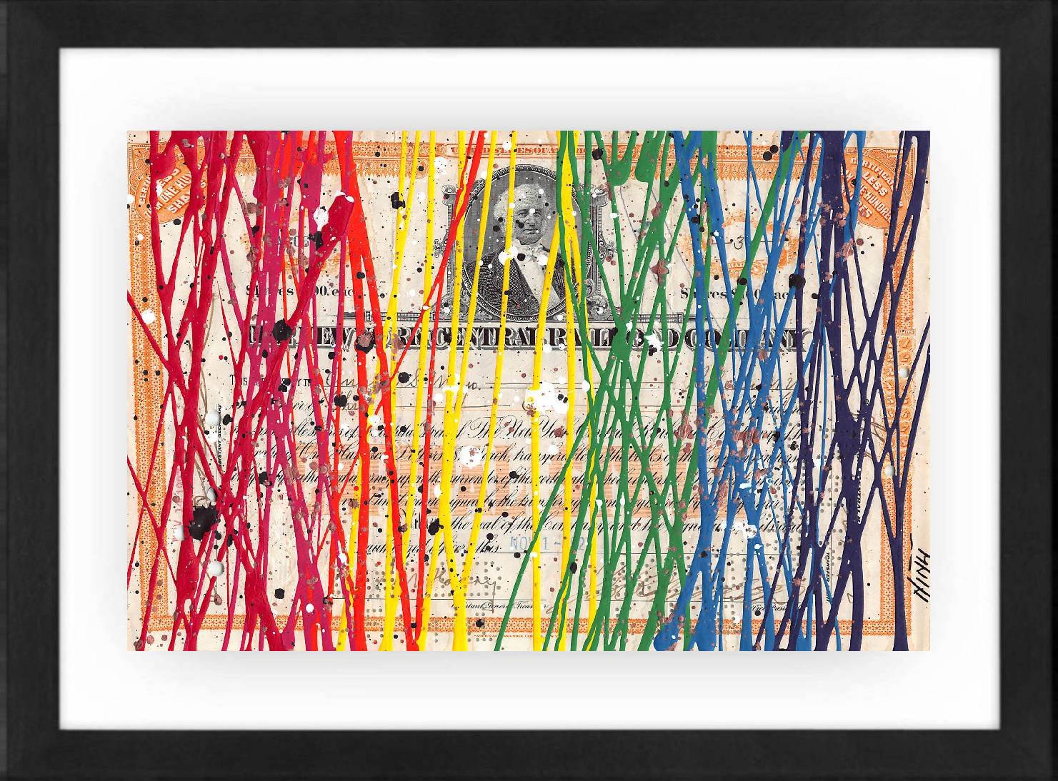 Dripping Color by Ninu - Signature Fine Art