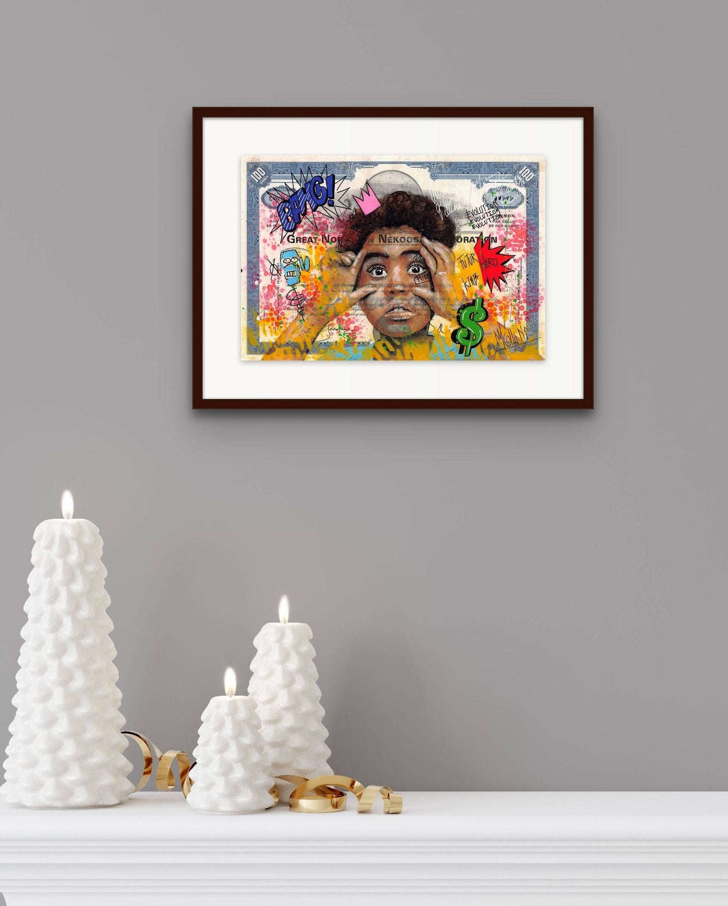 Futur King Hero by Nathalie Molla - Signature Fine Art