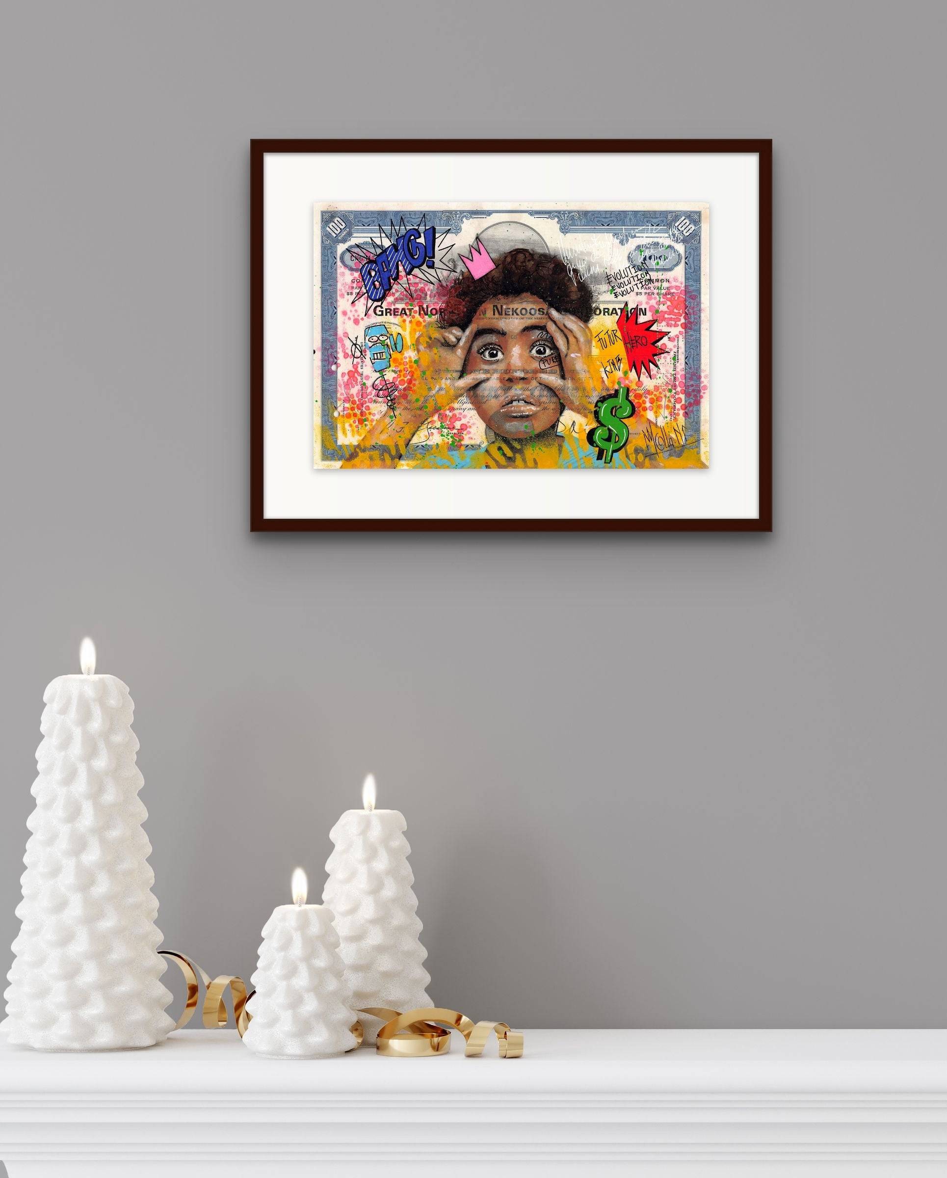 Futur King Hero by Nathalie Molla - Signature Fine Art