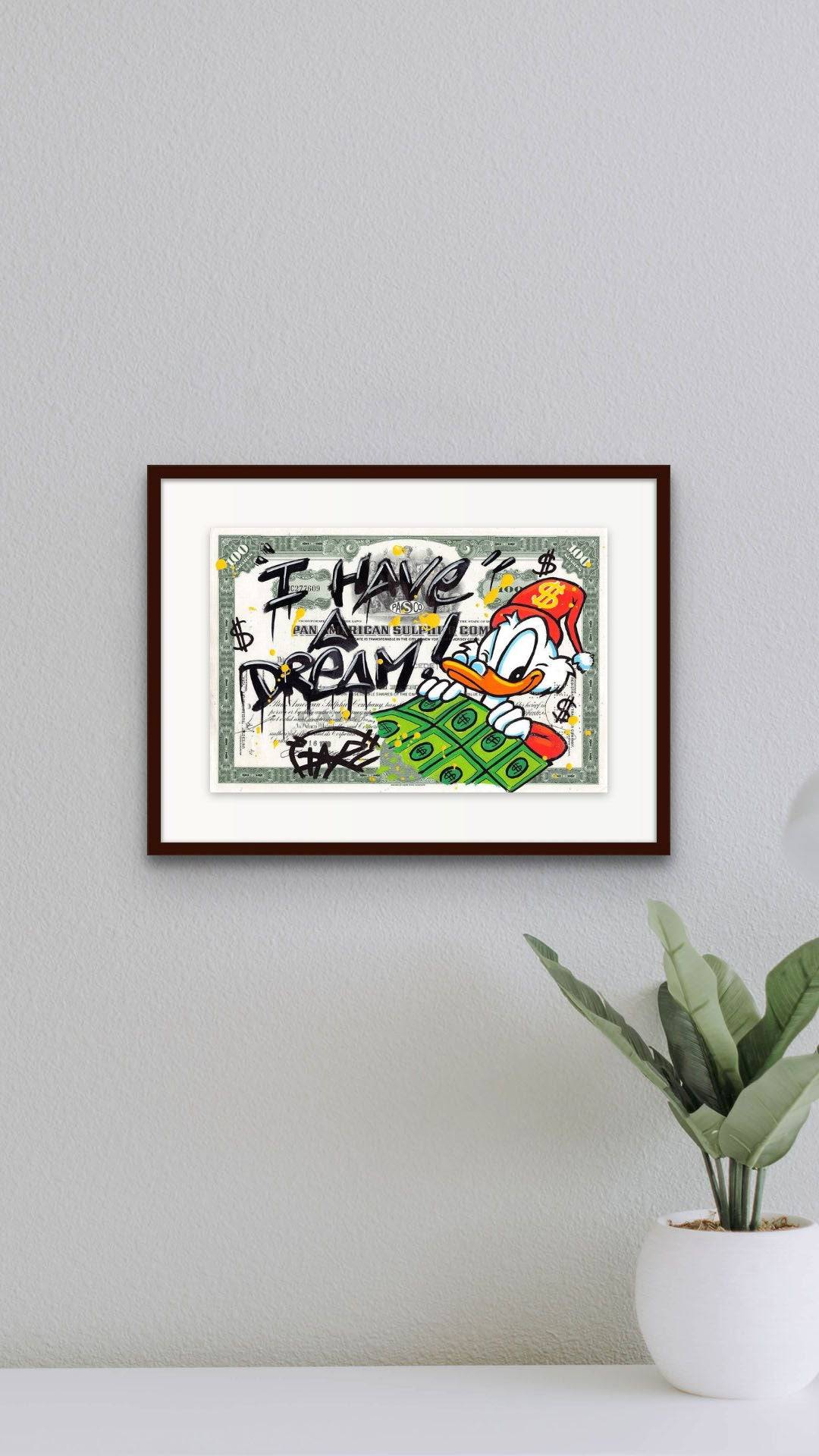 I have a dream by Daru - Signature Fine Art
