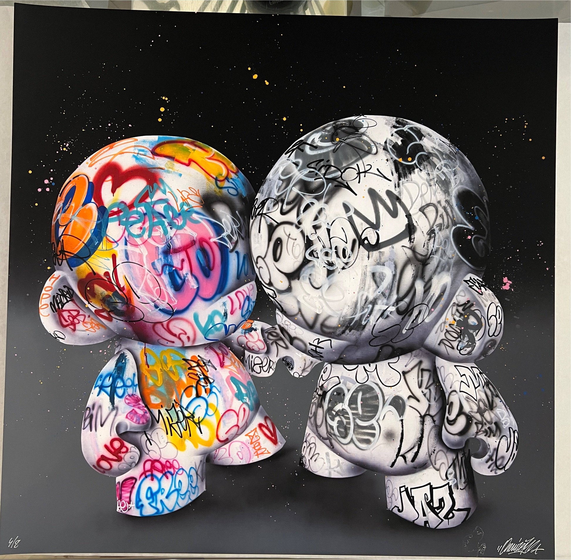 Love is All (Limited Edition Print, Framed) by Onemizer - Signature Fine Art