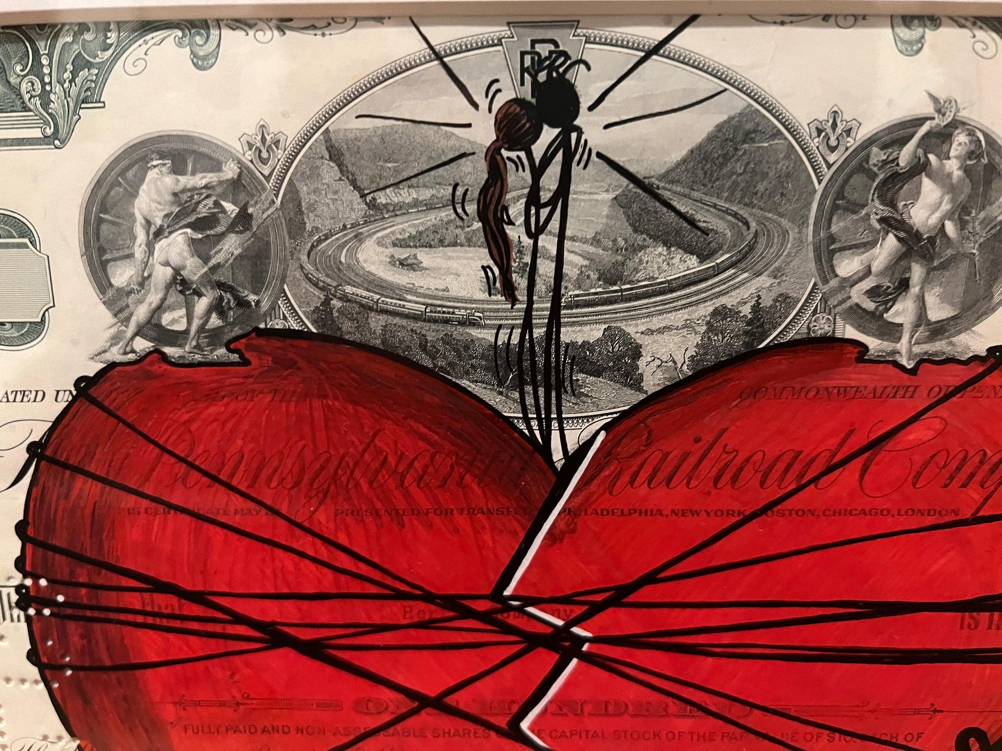 Page Fatta by SOS (Save Our Souls) - Signature Fine Art