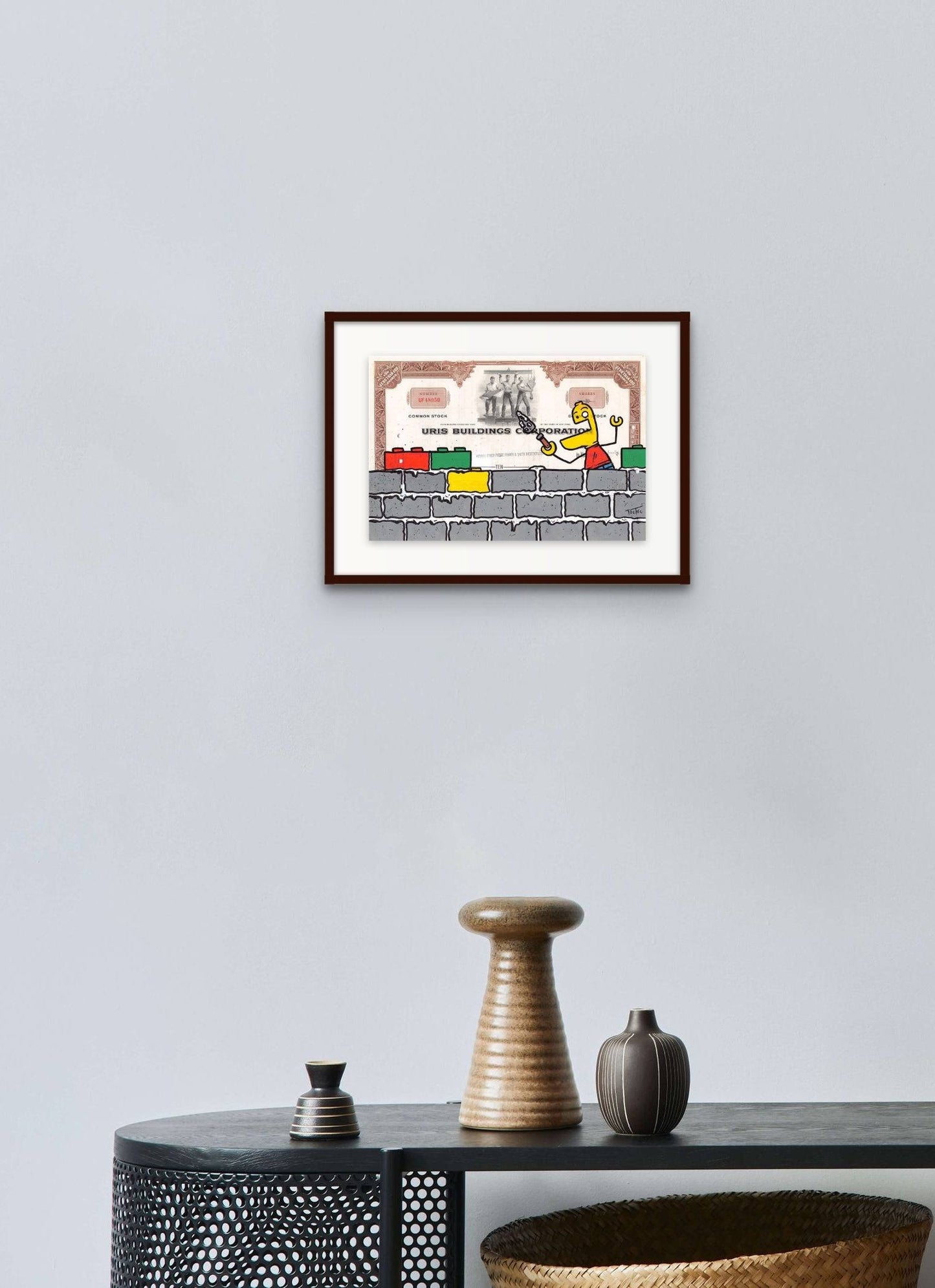 Lego Builder by Toctoc - Signature Fine Art