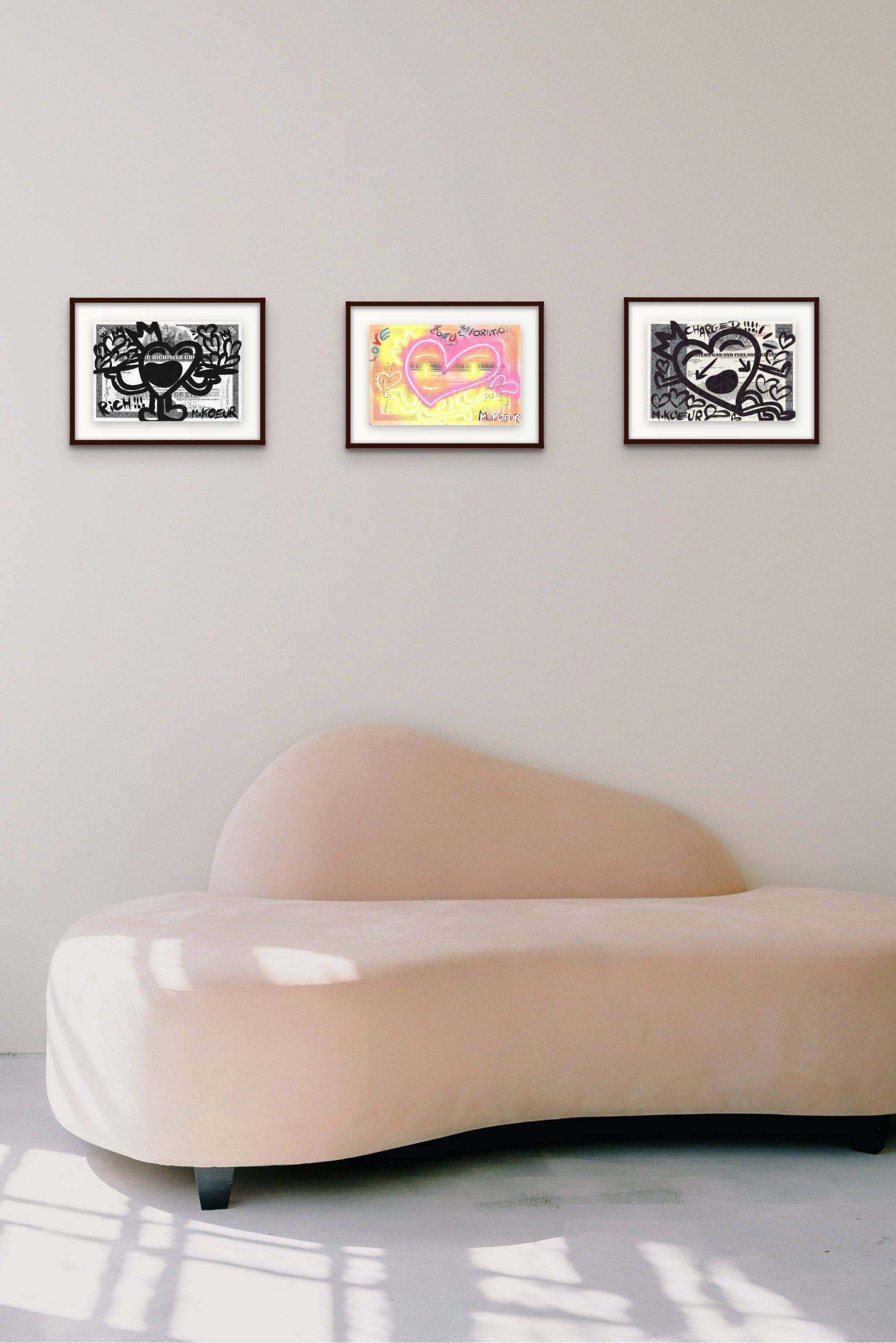Neon Love KoeurPoration by M. Koeur - Signature Fine Art