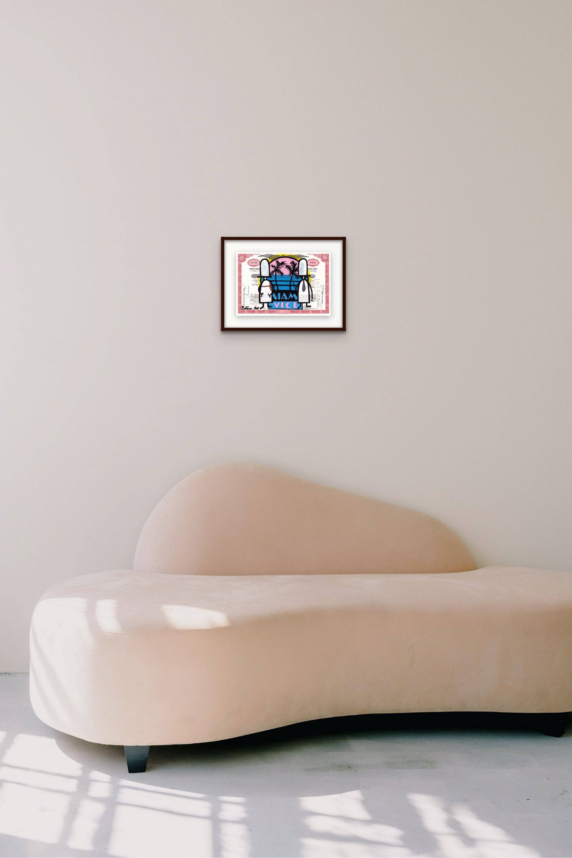 Miami Vice by Botero Pop - Signature Fine Art