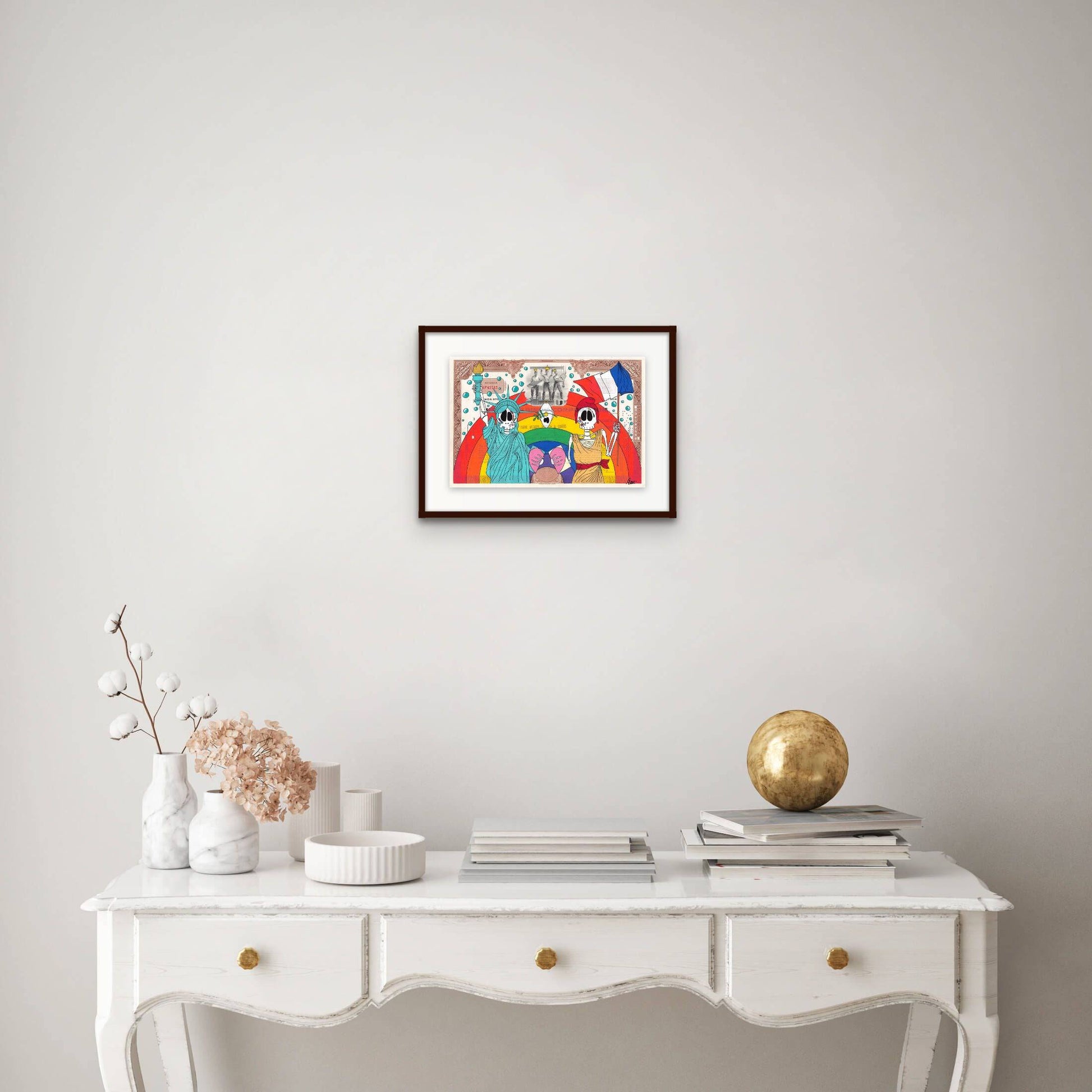 Paix et liberté pour tous by Glauc’ - Signature Fine Art