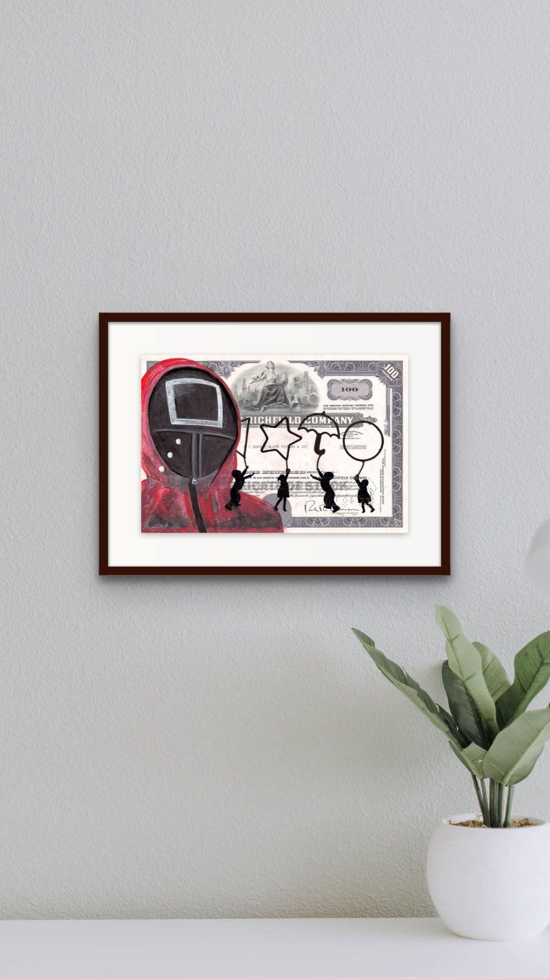 Squid Game by Ciscø - Signature Fine Art