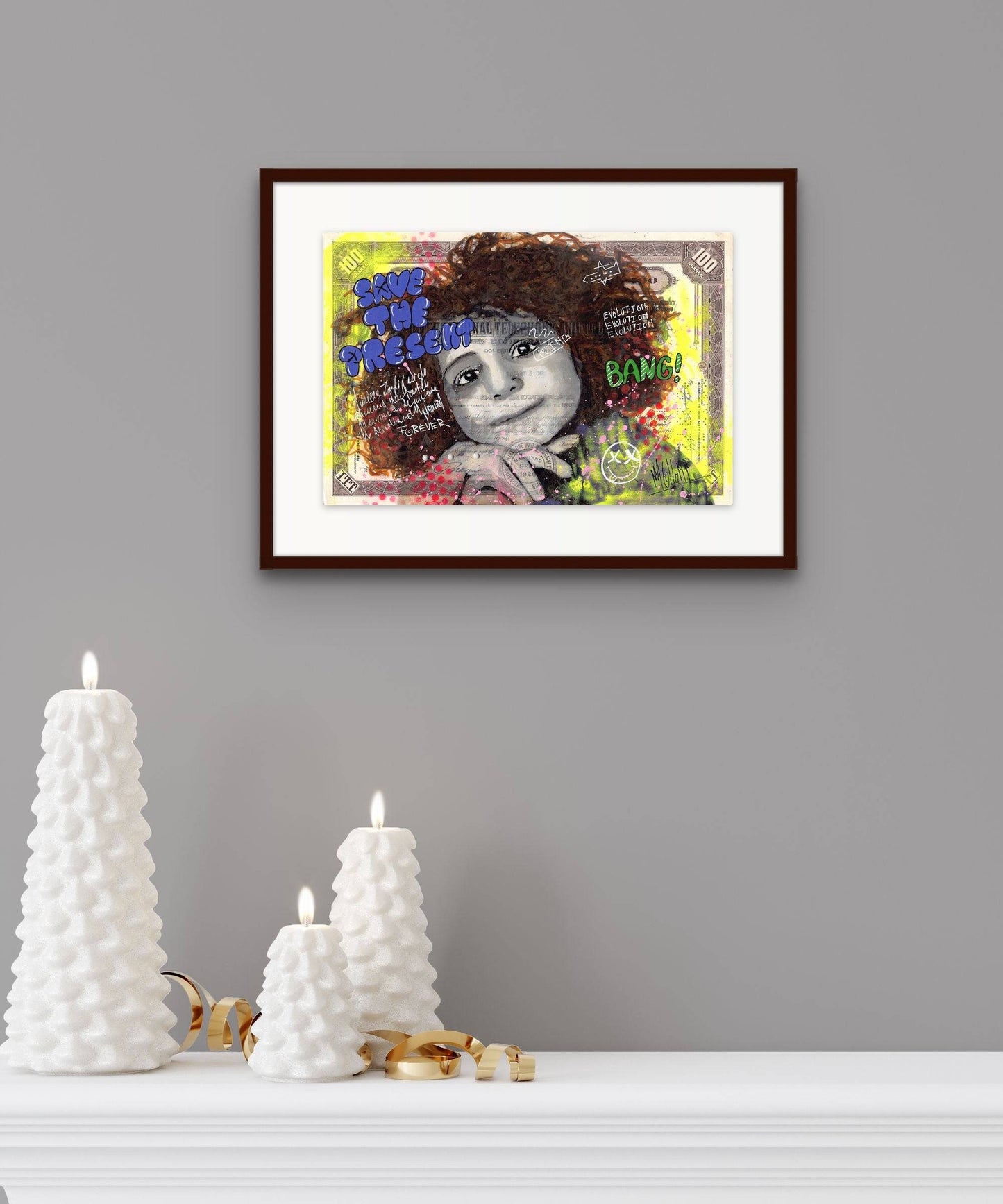 Save the present by Nathalie Molla - Signature Fine Art
